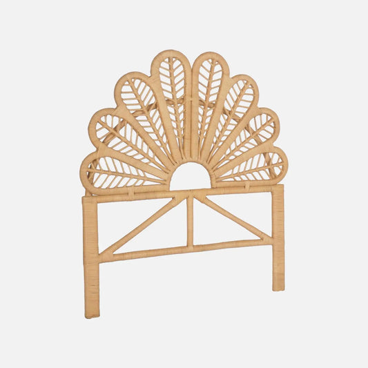 Tête De Lit Rotin Paon