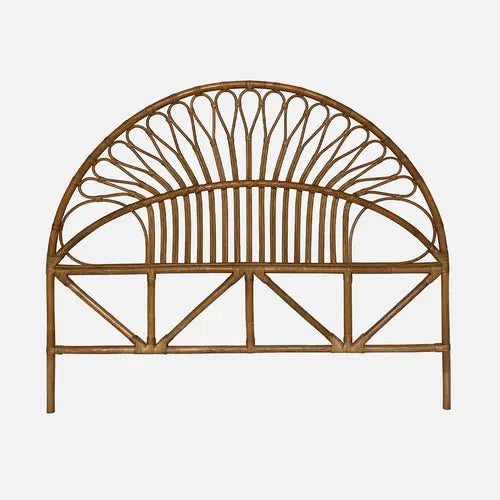 Tete De Lit Rotin Vintage