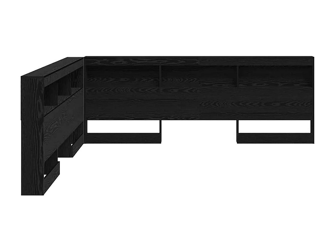 Rangements d'une tête de lit d'angle 180