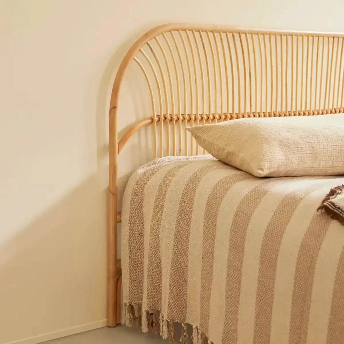 Tete De Lit 180 Rotin