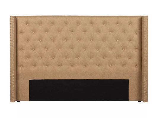 Tête De Lit Capitonnée Beige