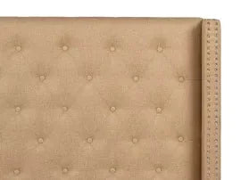 Tête De Lit Capitonnée Beige