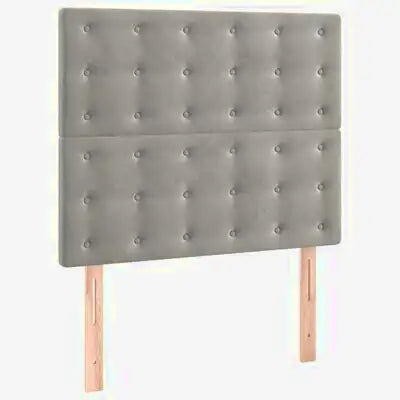 Tête De Lit Capitonnée En Velours