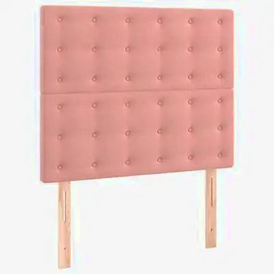 Tête De Lit Capitonnée En Velours