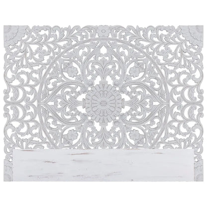 Tête De Lit En Bois Sculpté 180 Blanc
