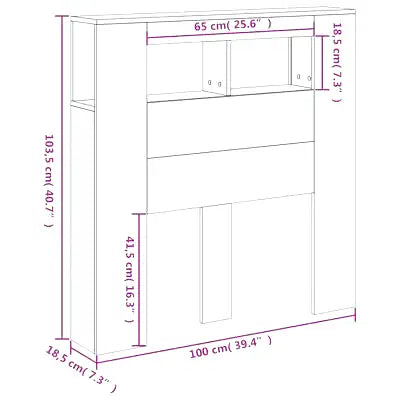 Tete De Lit En Bois Avec Rangement
