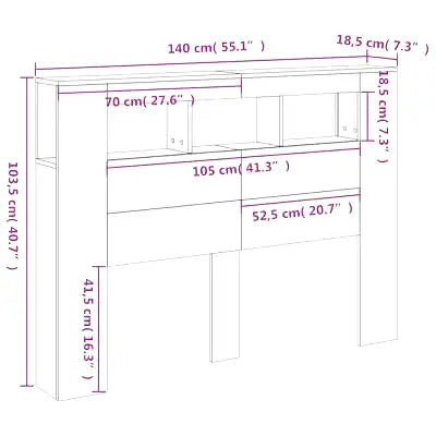 Tete De Lit En Bois Avec Rangement
