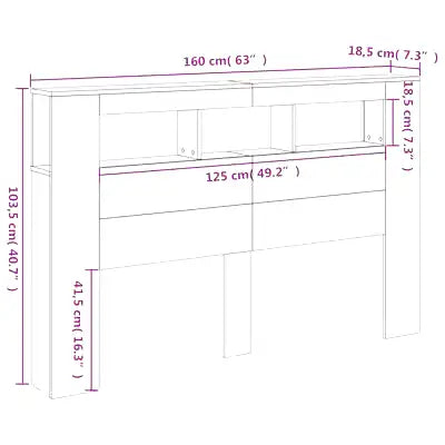 Tete De Lit En Bois Avec Rangement