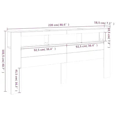 Tete De Lit En Bois Avec Rangement
